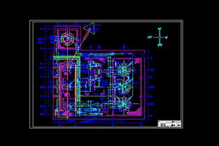 管道平面布置图施工CAD图纸下载 215.04K,dwg格式 机械CAD图纸